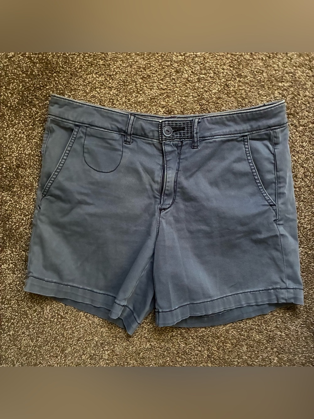Chino by Anthropologie Shorts, Navy, Size 27